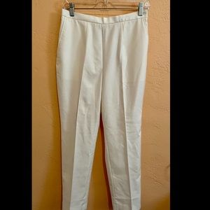 The Tailory New York x BHLDN Westlake Suit Pant. Off white. Size 12.